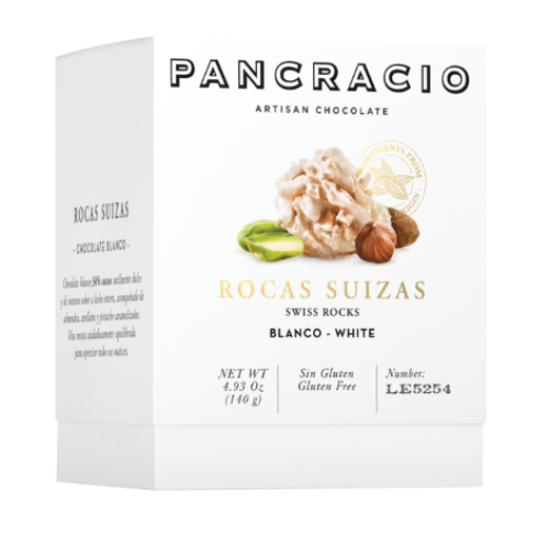 Б-НИ PANCRACIO 0.140 SWISS ROCKS - WHITE CHOCOLATE