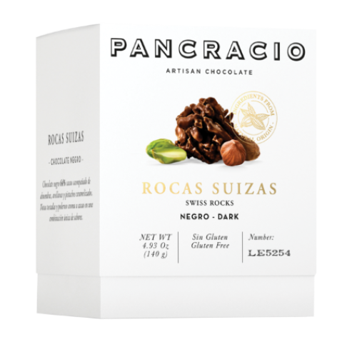 Б-НИ PANCRACIO 0.140 SWISS ROCKS - DARK CHOCOLATE