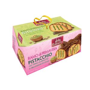 ПАНЕТОНЕ RAMO DI PRIMAVERA WITH PISTACHIO + CHOKO DECORASION
