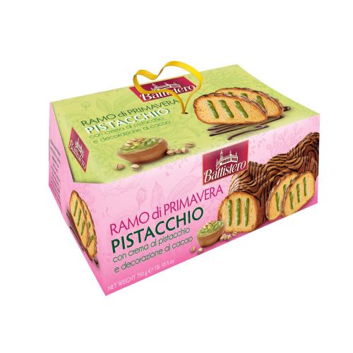 ПАНЕТОНЕ RAMO DI PRIMAVERA WITH PISTACHIO + CHOKO DECORASION