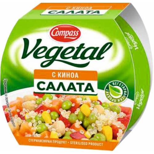 КОМПАС ВЕГЕТАЛ САЛАТА С КИНОА 0.160