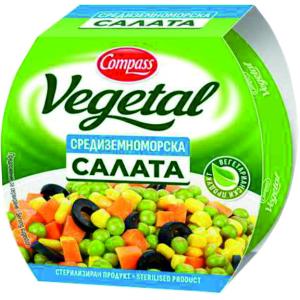 КОМПАС ВЕГЕТАЛ СРЕДИЗЕМНОМОРСКА САЛАТА 0.160