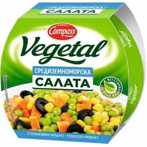 КОМПАС ВЕГЕТАЛ СРЕДИЗЕМНОМОРСКА САЛАТА 0.160