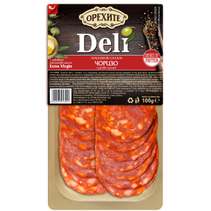 ОРЕХИТЕ DELI САЛАМ ЛУКАНКОВ ЧОРИЗО СЛАЙС 0.100