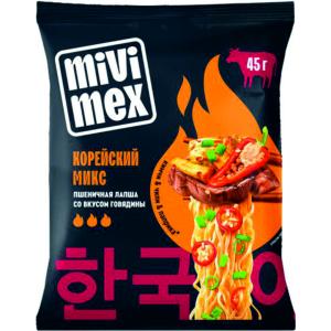 ИНСТАНТНИ НУДЛИ MIVIMEX 0.045 С ВКУС ГОВЕЖДО КОРЕЙСКИ МИКС