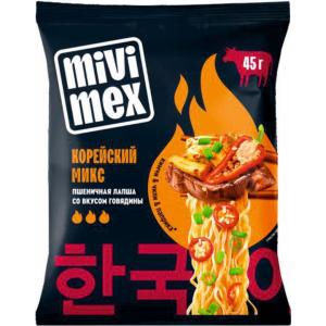 ИНСТАНТНИ НУДЛИ MIVIMEX 0.045 С ВКУС ГОВЕЖДО КОРЕЙСКИ МИКС