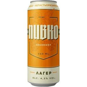 БИРА ЙЕГЕРХОФ ПИВКО 0.500 КЕН