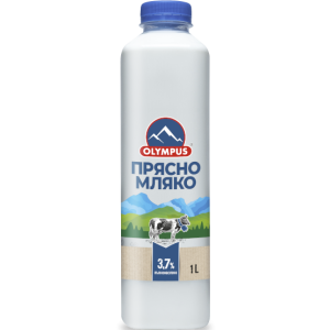 ОЛИМПУС КРАВЕ ПРЯСНО МЛЯКО 3,7% 1л