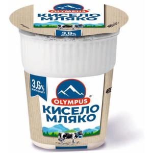 ОЛИМПУС КРАВЕ КИСЕЛО МЛЯКО 3,6% 400г