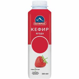 ОЛИМПУС КЕФИР ЯГОДА 330мл