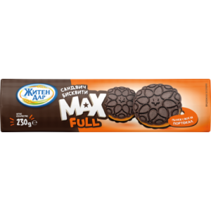 Б-ТИ ЖИТЕН ДАР 0.230 САНДВИЧ С ПЪЛНЕЖ ПОРТОКАЛ