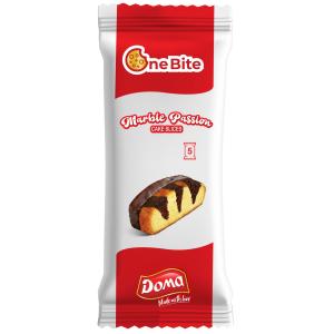 ДОМА КЕКС MARBLE 0.200 МРАМОРЕН 20пр СИРОП И КАКАОВА ГЛАЗУРА НАРЯЗАН