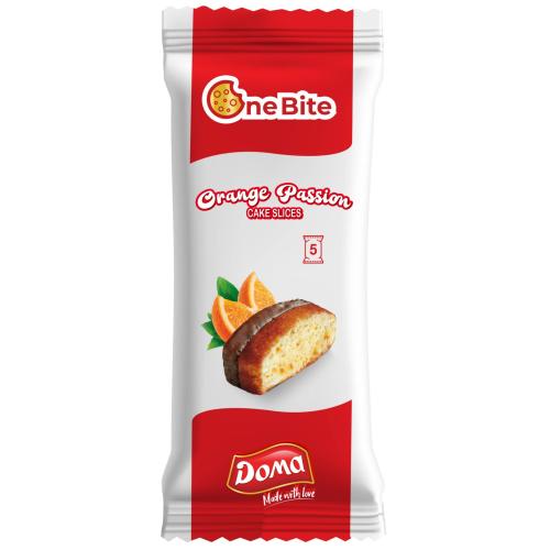 ДОМА КЕКС ORANGE 0.200 ПОРТОКАЛОВИ КОРИЧКИ И КАКАОВА ГЛАЗУРА НАРЯЗАН