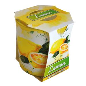 АРОМАТНА СВЕЩ В ТЯСНА ЧАША LEMON