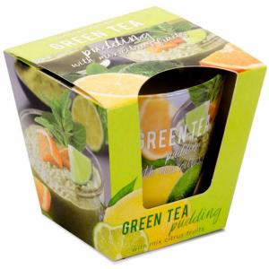 АРОМАТНА СВЕЩ В ТЯСНА ЧАША GREEN TEA