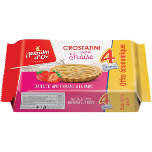 КРОСТАТИНИ С КОНФИТЮР ОТ ЯГОДИ MOULIN DOR FAMILY PACK 0.280