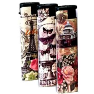 ЗАПАЛКА С РЕОТАН ВЕТРОУСТИЙЧИВА ОВАЛНА SLIM ECONOMY ДЕКОР