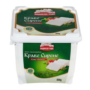 РОДОПСКО ЧУДО СИРЕНЕ ОТ КРАВЕ МЛЯКО 0.800 КУТИЯ