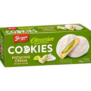 Б-ТИ BERGEN С ПИСТАЧИО КРЕМ И БЯЛА МЛЕЧНА ГЛАЗУРА 0.128