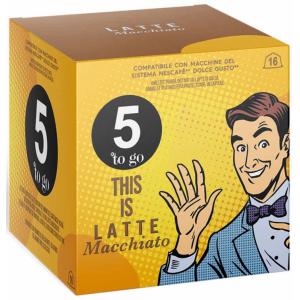 DOLCE GUSTO-КАПСУЛА 16бр. ЛАТЕ 5 TO GO