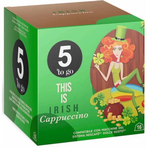 DOLCE GUSTO-КАПСУЛА 16бр. АЙРИШ КАПУЧИНО  5 TO GO