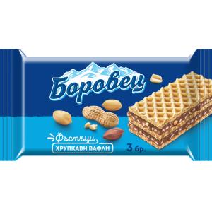 ОБИКНОВЕНИ ВАФЛИЧКИ БОРОВЕЦ С ФЪСТЪЦИ 0.038 3бр.