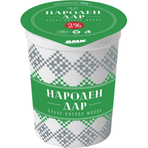 БМК НАРОДЕН ДАР КИСЕЛО МЛЯКО ЗНП 2% 0.400