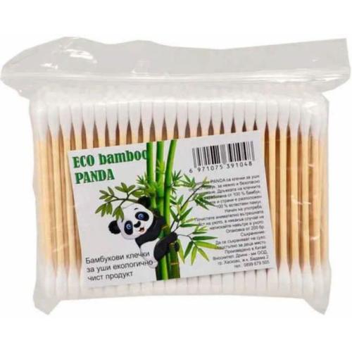 ЕКО БАМБО БАМБУКОВИ КЛЕЧКИ ЗА УШИ 200бр. ПАКЕТ