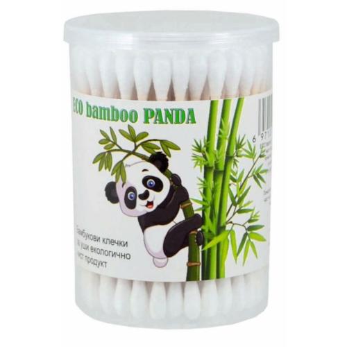 ЕКО БАМБО БАМБУКОВИ КЛЕЧКИ ЗА УШИ 100бр. КУТИЯ
