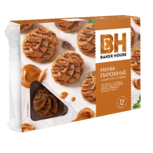 МИНИ СЛАДКИШ BAKER HOUSE 0.240 С КОНДЕНЗИРАНО МЛЯКО