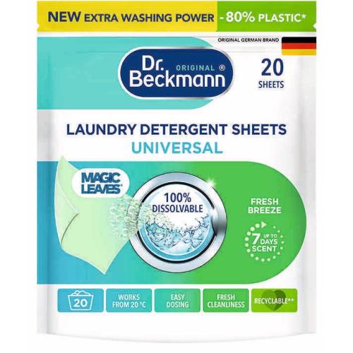 Д-Р БЕКМАН ПЕРИЛЕН ПРЕПАРАТ НА ЛЕНТИ УНИВЕРСАЛНО ПРАНЕ 20бр