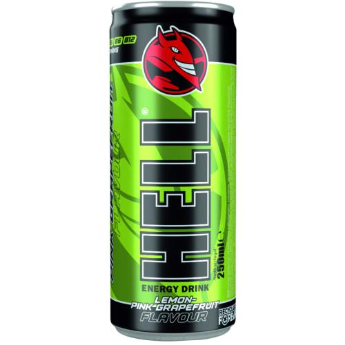 ЕНЕРГИЙНА НАПИТКА HELL 0.250 LEMON-PINK