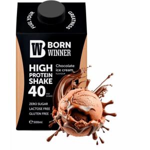 BORN WINNER PROTEIN SHAKE CHOCOLATE ICE CREAM 500M