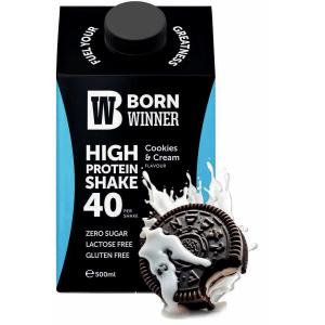BORN WINNER PROTEIN SHAKE COOKIES N CREAM 500ML