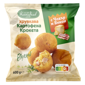 САМИ М ХРУПКАВА КАРТОФЕНА КРОКЕТА С ЧЕДЪР И БЕКОН 0.600