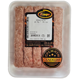 О СКАРИ ОХЛАДЕНО КЕБАПЧЕ 10х0.070 ПРЕМИУМ
