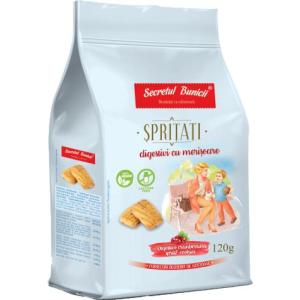 БЕЗЛАКТОЗНИ БИСКВИТИ SB 0.120 С ЧЕРВЕНА БОРОВИНКА