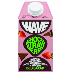 ФИБЕЛА WAVE ПЛОДОВО МЛЯКО 0.500 ШОКОЛАДОВА ЯГОДА БЕЗ ЗАХАР