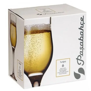 ПАШАБАХЧЕ ЧАША ТУЛИП ШАМПАНСКО 200СС 4Х6 44160-6БР
