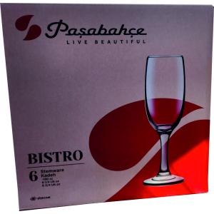 ПАШАБАХЧЕ ЧАША БИСТРО ШАМПАНСКО 190СС 4Х6 44419-6БР