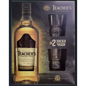 УИСКИ ТИЧЪРС 0.700 + 2 ЧАШИ