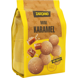 Б-ТИ MINI 0.180 CARAMEL COOKIES СЪС СУСАМ И КАРАМЕЛ