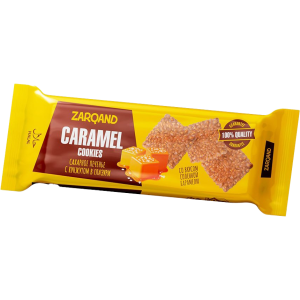 Б-ТИ ТУНКВАНИ CARAMEL COOKIES 0.130 СЪС СУСАМ И ГЛАЗУРА СОЛЕН КАРАМЕЛ