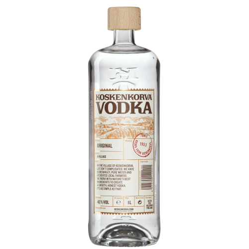ВОДКА КОСКЕНКОРВА 1л