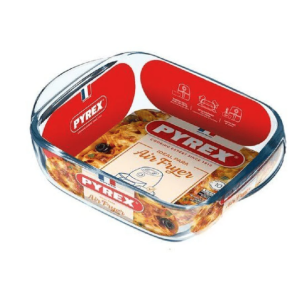 БРИО  - PYREX-AIRFRYER-СЪД ЗА AIRFRYER-ПРАВОЪГЪЛЕН-1,2Л, 23X15X6CM