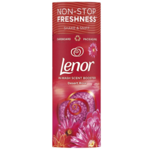 ПАРФЮМНИ ПЕРЛИ ЗА ПРАНЕ LENOR 176ГР  ROSE