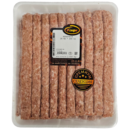 О СКАРИ ЗАМРАЗЕНО КЕБАПЧЕ 20х0.100 ПРЕМИУМ