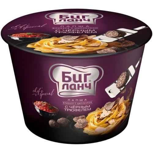 БИГ ЛАНЧ ИНСТАНТНИ НУДЪЛИ 0.090 ПИЛЕ ФРИКАСЕ С ЧЕРЕН ТРЮФЕЛ /1230/
