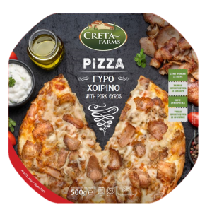 CRETA FARMS ПИЦА СЪС СВИНСКИ ГИРОС И ДЗАДЗИКИ 0.500