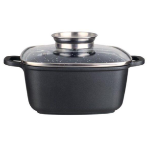 ТЕНДЖЕРА 24*24*10СМ./4.5ММ./4.4Л. ЛЯТ АЛУМИНИЙ ZP 4323 EM24A